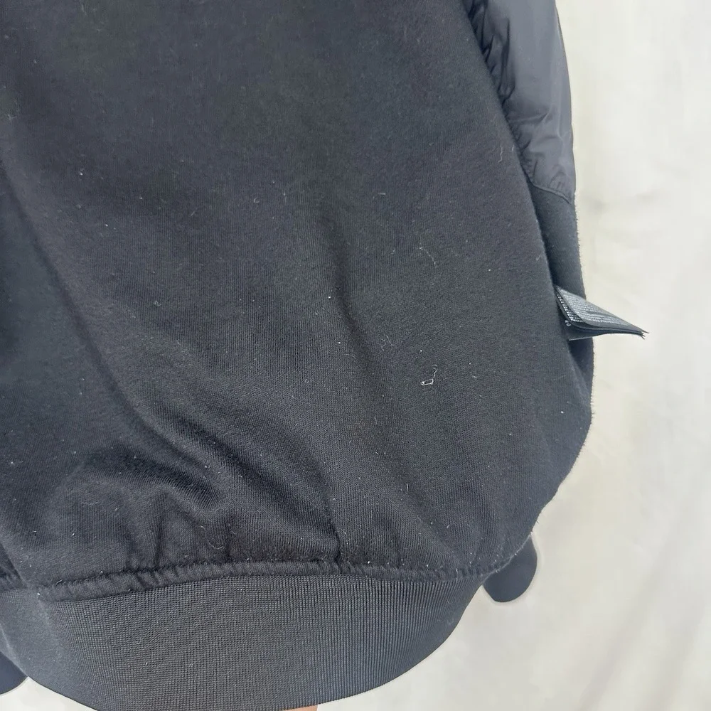 H&M L.OGG Men's Black Bomber Jacket, Size Small Unisex Mens Womens Fast Ship!